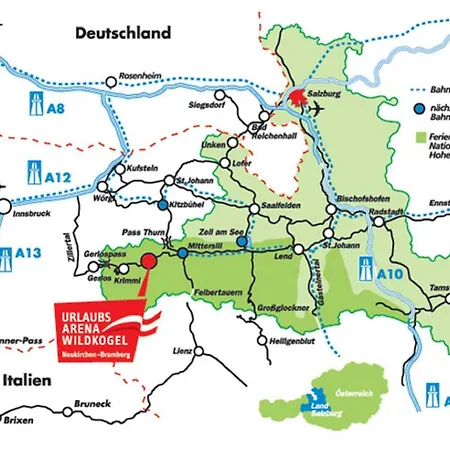 Zeppelin - App Aquamarin Apartament Bramberg am Wildkogel