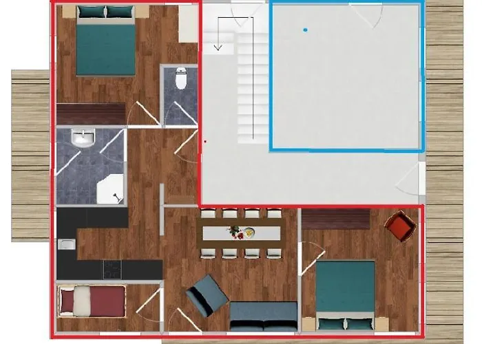 Zeppelin - App Aquamarin Apartmán